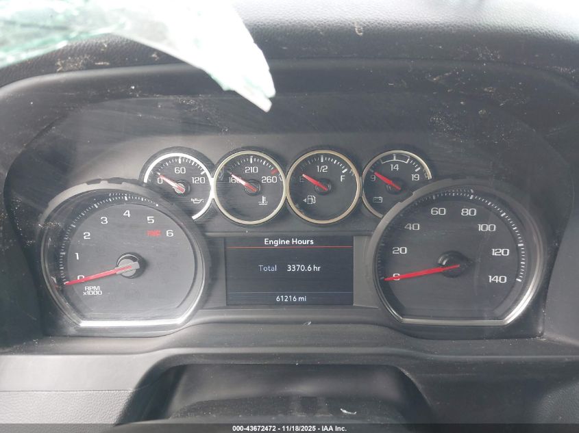 2022 Chevrolet Silverado 2500Hd VIN: 1GC4YNE73NF179801 Lot: 43672472