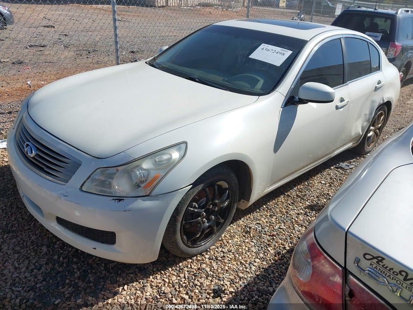 JNKBV61E27M713152 2007 INFINITI G photo no. 2