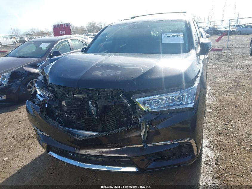 2018 Acura Mdx Advance Package VIN: 5J8YD4H81JL011891 Lot: 43672504