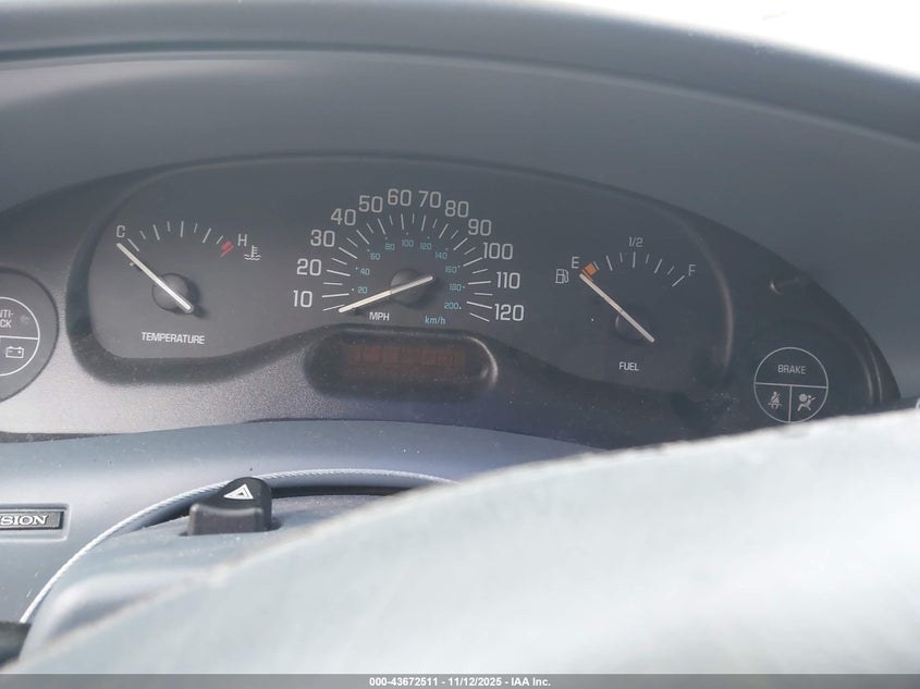 2000 Buick Century Custom VIN: 2G4WS52J5Y1143867 Lot: 43672511