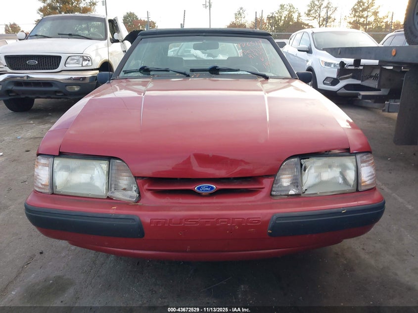 1990 Ford Mustang Lx VIN: 1FACP44A2LF195139 Lot: 43672529