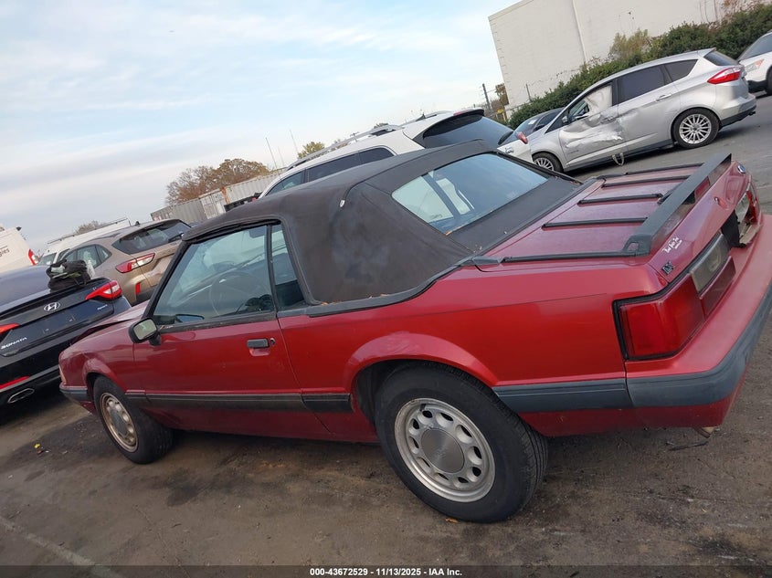 1990 Ford Mustang Lx VIN: 1FACP44A2LF195139 Lot: 43672529