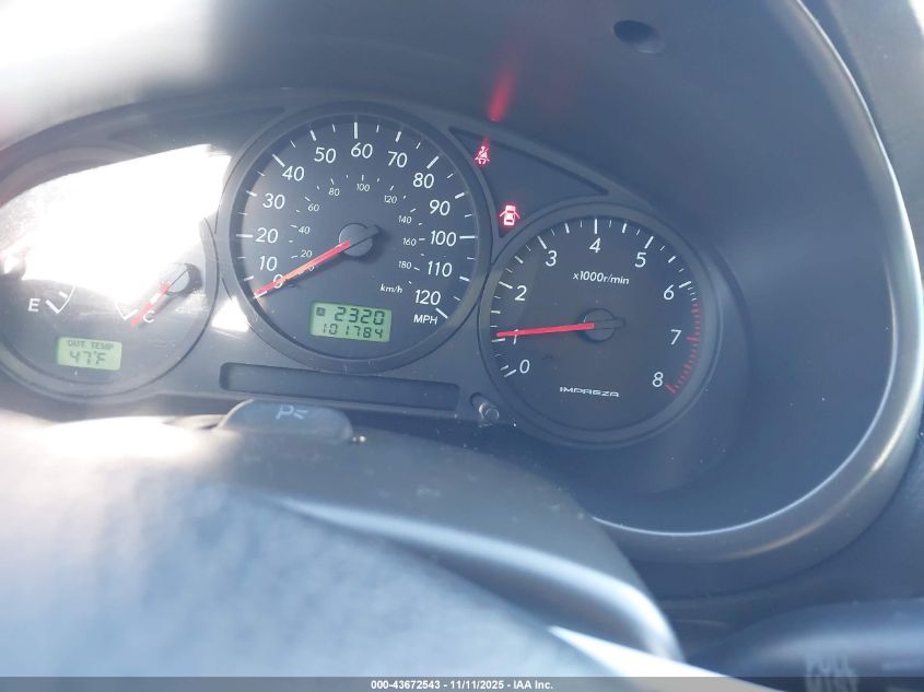 2007 Subaru Impreza 2.5I VIN: JF1GD61657G509145 Lot: 43672543