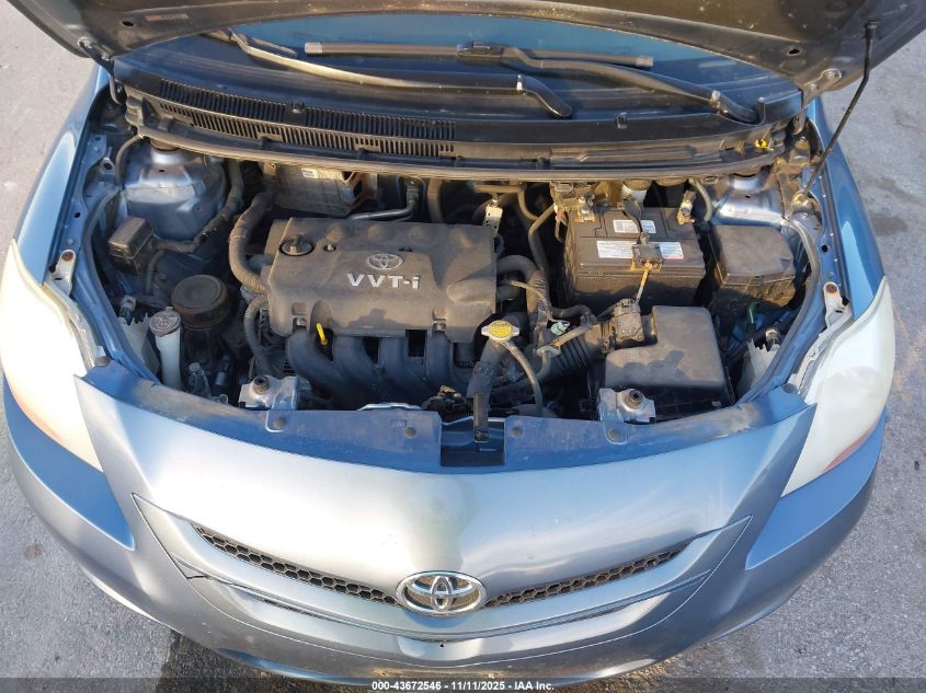 2007 Toyota Yaris VIN: JTDBT923371087019 Lot: 43672546