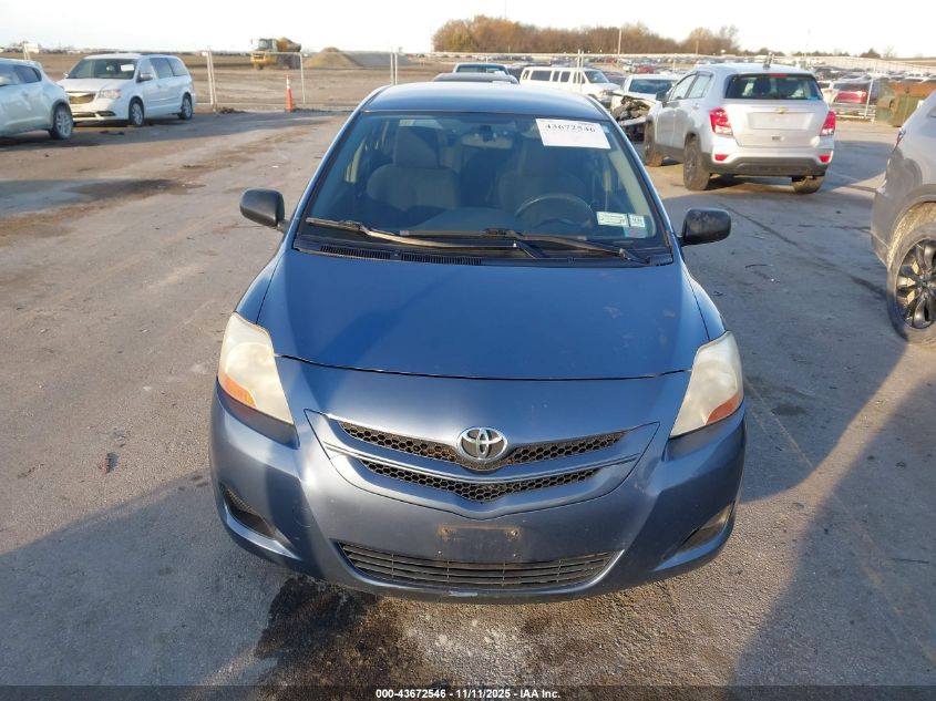 2007 Toyota Yaris VIN: JTDBT923371087019 Lot: 43672546