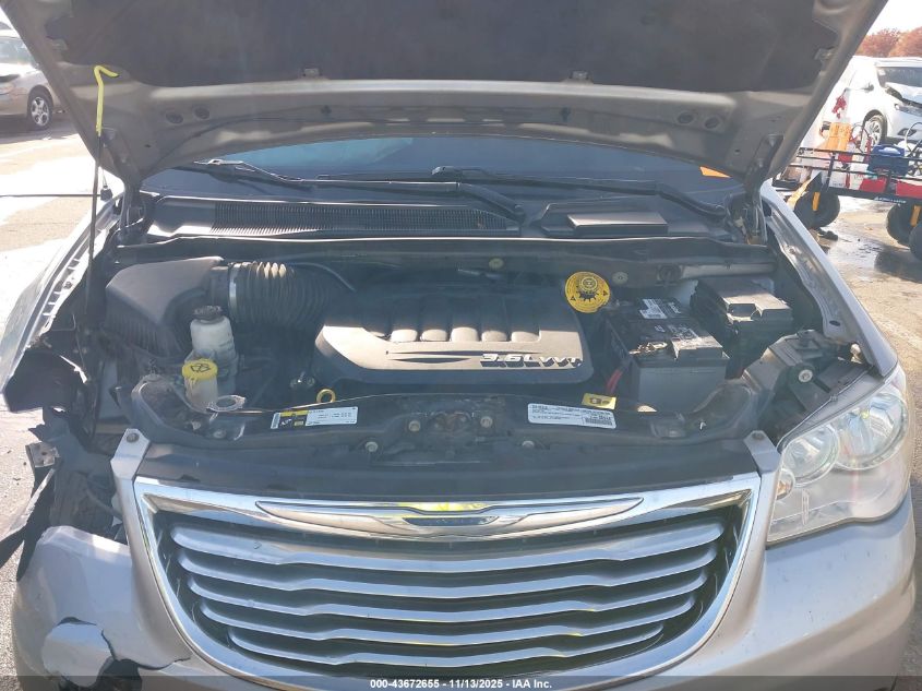 2016 Chrysler Town & Country Touring VIN: 2C4RC1BG8GR281446 Lot: 43672655