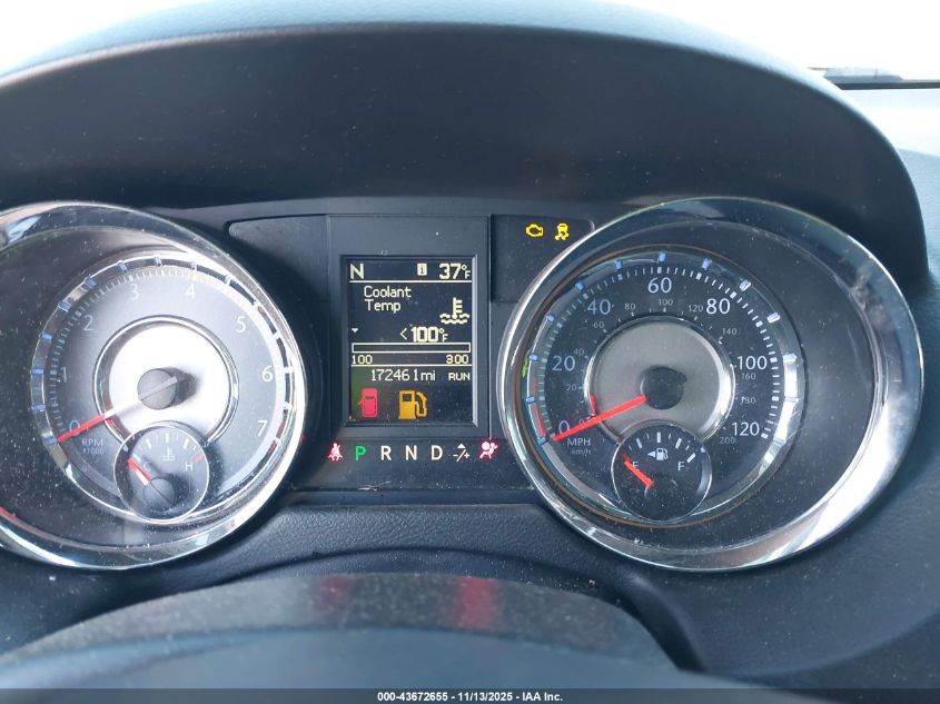 2016 Chrysler Town & Country Touring VIN: 2C4RC1BG8GR281446 Lot: 43672655