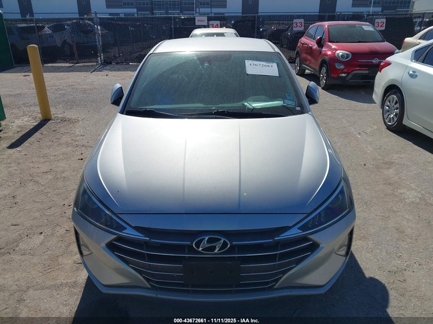 2019 HYUNDAI ELANTRA SEL 5NPD84LF5KH445275
