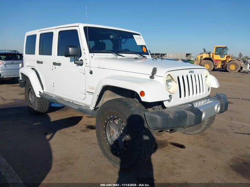 2015 JEEP WRANGLER UNLIMITED SAHARA - 1C4BJWEG9FL519182
