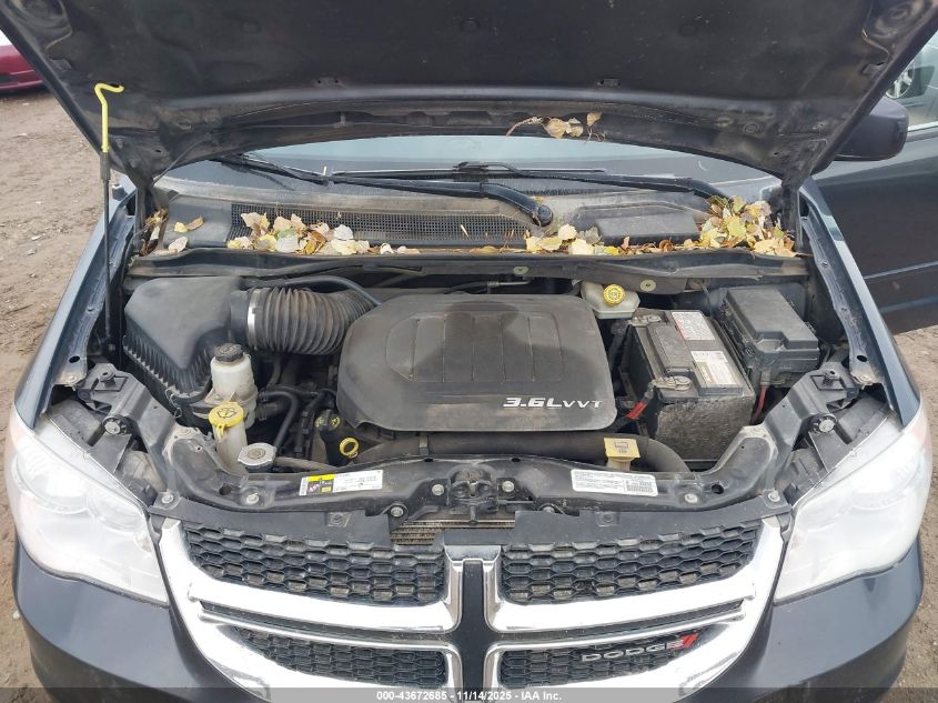 2014 Dodge Grand Caravan Sxt VIN: 2C4RDGCG0ER390477 Lot: 43672685