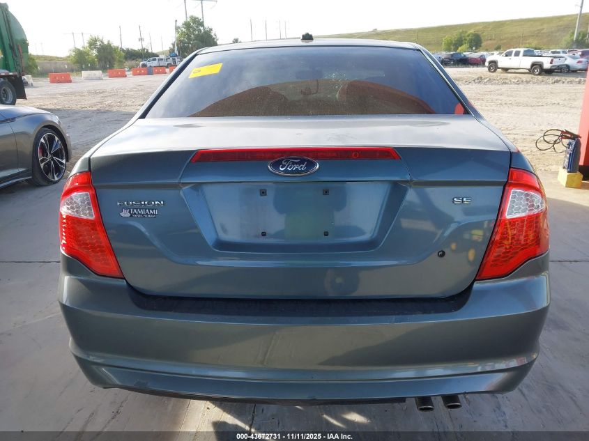 2012 Ford Fusion Se VIN: 3FAHP0HA1CR389768 Lot: 43672731