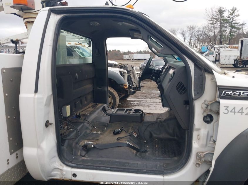 2012 Ford F-450 Chassis Xl VIN: 1FDUF4GY3CEC50662 Lot: 43672751
