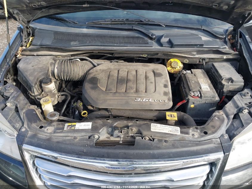 2016 Chrysler Town & Country Touring VIN: 2C4RC1BG0GR237974 Lot: 43672753