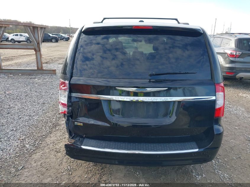 2016 Chrysler Town & Country Touring VIN: 2C4RC1BG0GR237974 Lot: 43672753