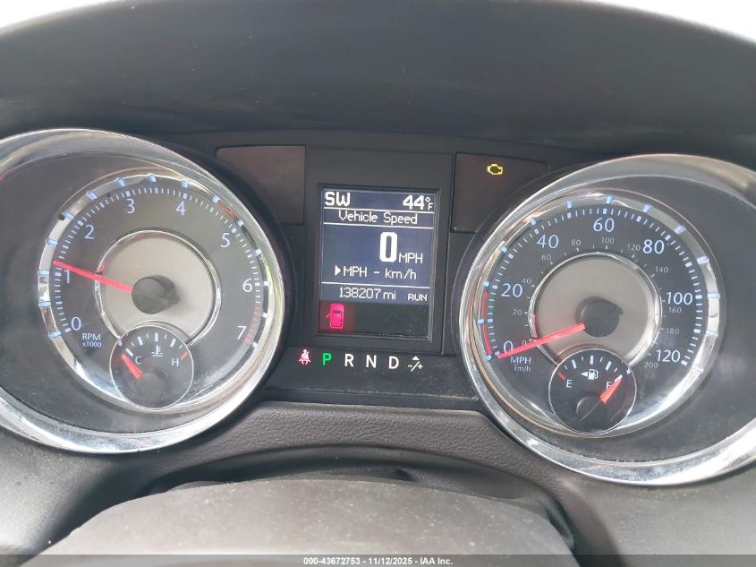 2016 Chrysler Town & Country Touring VIN: 2C4RC1BG0GR237974 Lot: 43672753