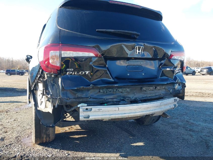 2020 Honda Pilot Awd Black Edition VIN: 5FNYF6H78LB001022 Lot: 43672754
