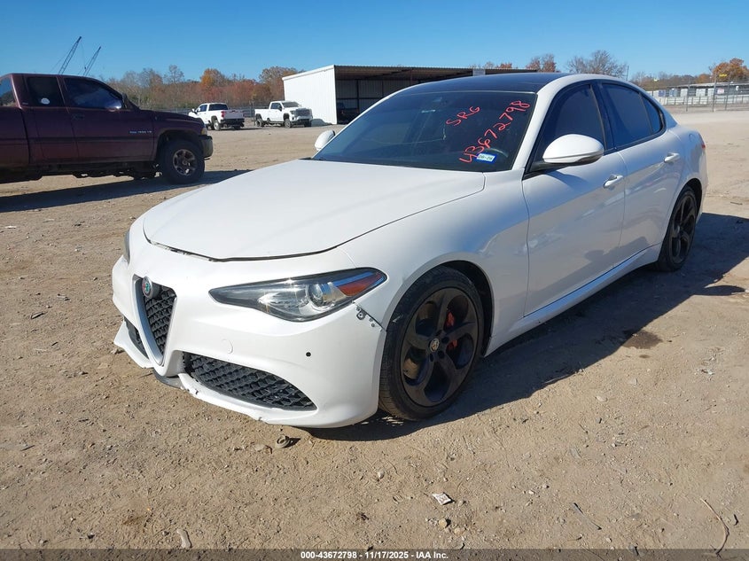 2017 Alfa Romeo Giulia Ti Rwd VIN: ZARFAECN1H7561926 Lot: 43672798
