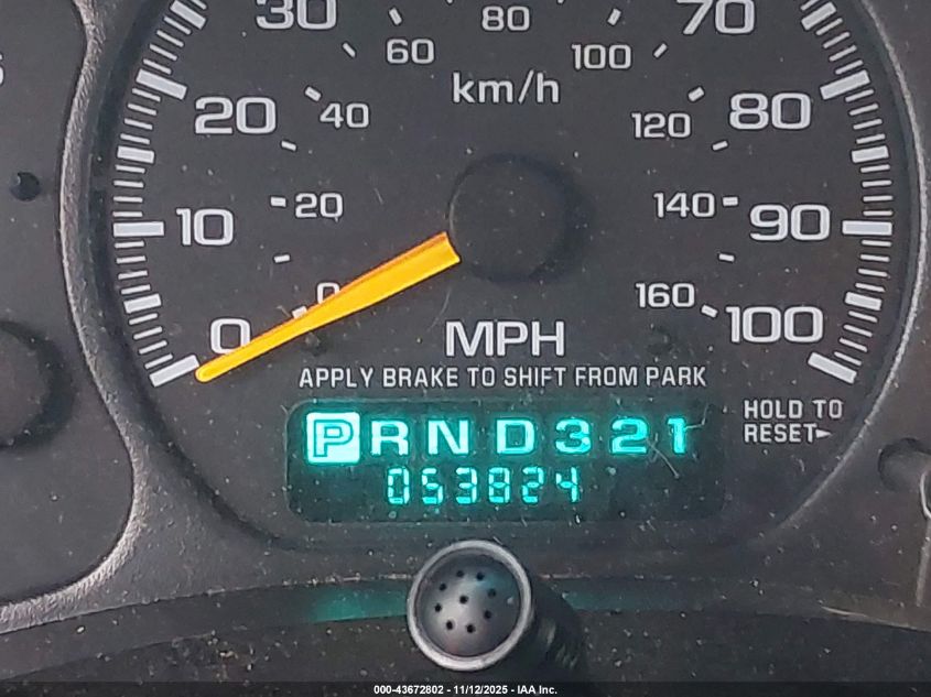 2000 Chevrolet Tahoe All New Lt VIN: 1GNEK13T4YJ169608 Lot: 43672802