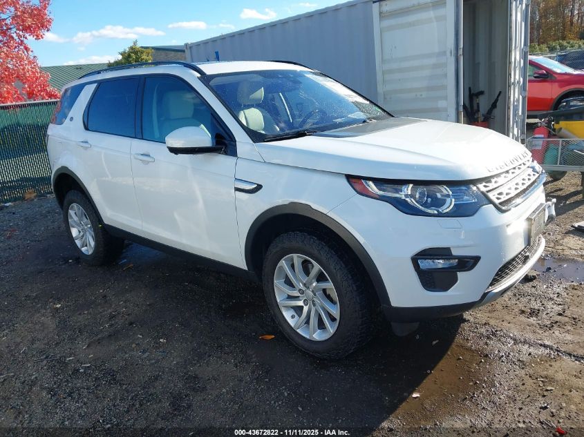 2019 LAND ROVER DISCOVERY SPORT HSE/LANDMARK EDITION - SALCR2FX1KH822726