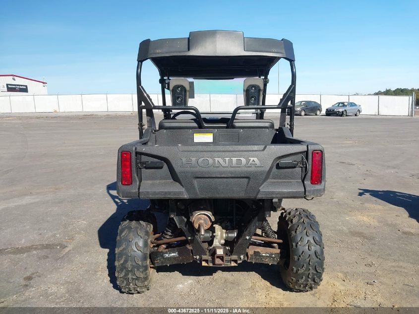 2014 Honda Sxs700 VIN: 1HFVE028XE4001074 Lot: 43672825