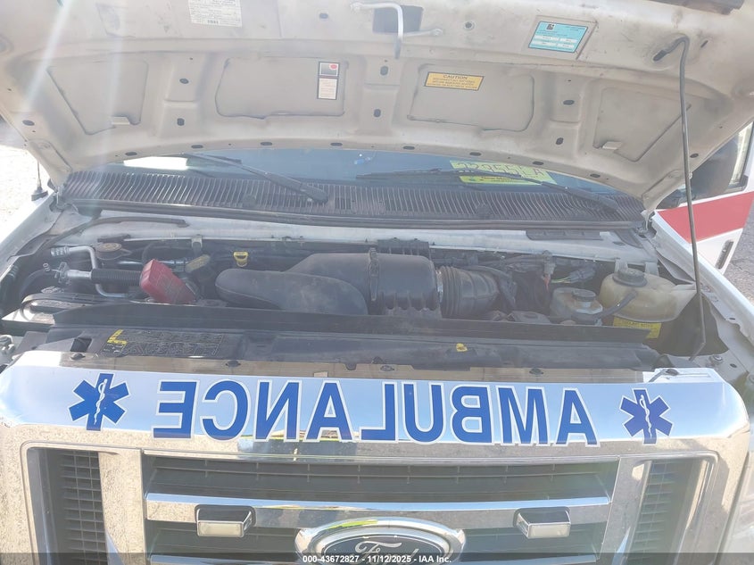 2013 Ford E-350 Super Duty Commercial VIN: 1FDSS3ELXDDA25022 Lot: 43672827