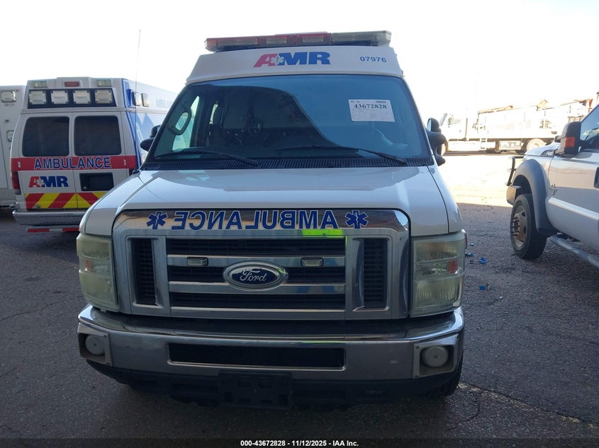 2013 Ford E-350 Super Duty Commercial VIN: 1FDSS3EL1DDA07976 Lot: 43672828