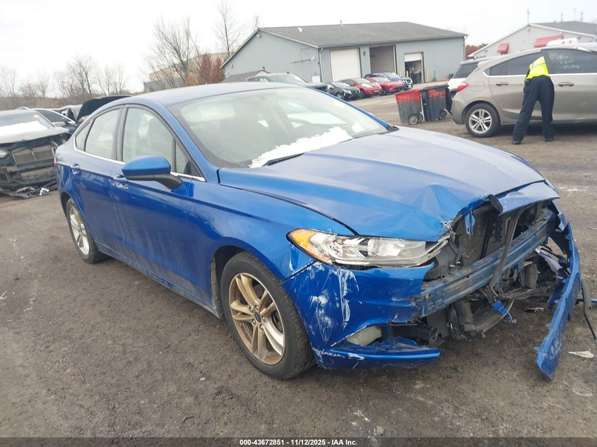 2018 FORD FUSION SE - 3FA6P0H71JR111722