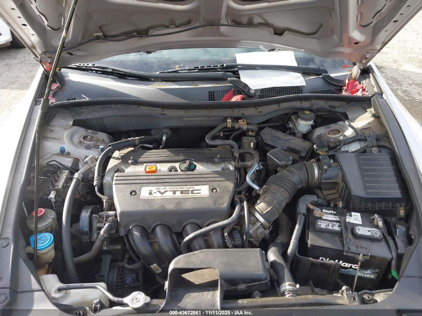 2008 Honda Accord 2.4 Lx VIN: 1HGCP26318A010257 Lot: 43672861