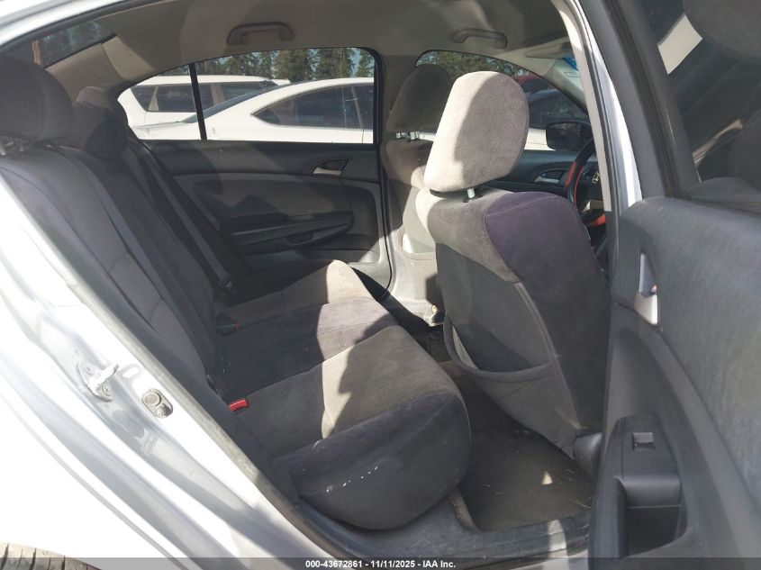 2008 Honda Accord 2.4 Lx VIN: 1HGCP26318A010257 Lot: 43672861