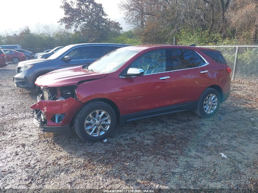 2020 Chevrolet Equinox Fwd Lt 1.5L Turbo VIN: 2GNAXKEV7L6105735 Lot: 43672867