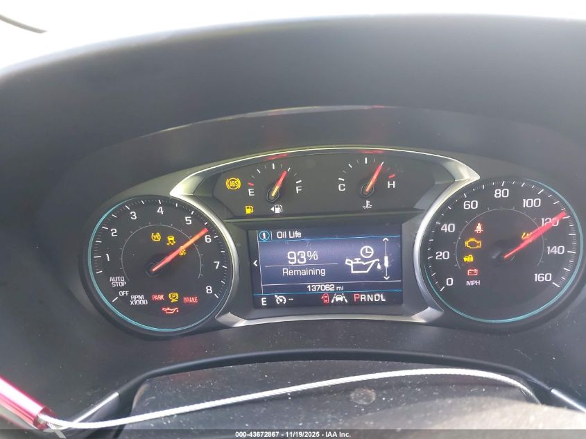 2020 Chevrolet Equinox Fwd Lt 1.5L Turbo VIN: 2GNAXKEV7L6105735 Lot: 43672867