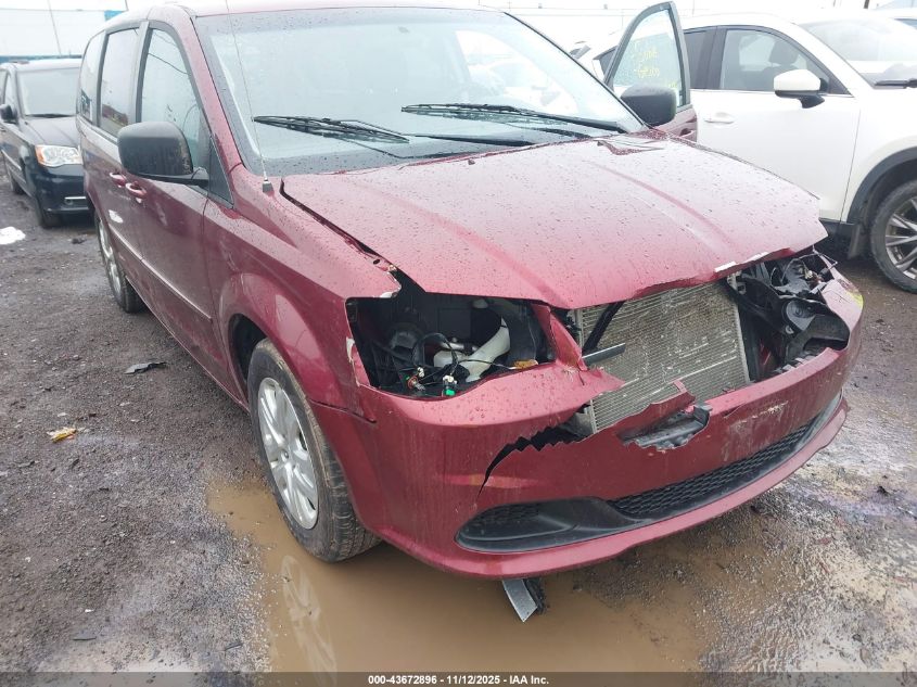 2017 Dodge Grand Caravan Se VIN: 2C4RDGBG6HR562694 Lot: 43672896