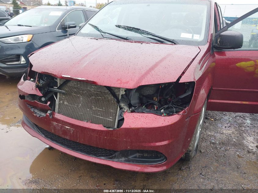 2017 Dodge Grand Caravan Se VIN: 2C4RDGBG6HR562694 Lot: 43672896