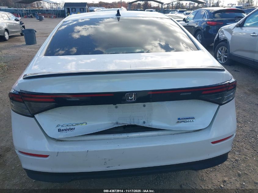 2023 Honda Accord Hybrid Sport VIN: 1HGCY2F54PA011285 Lot: 43672914