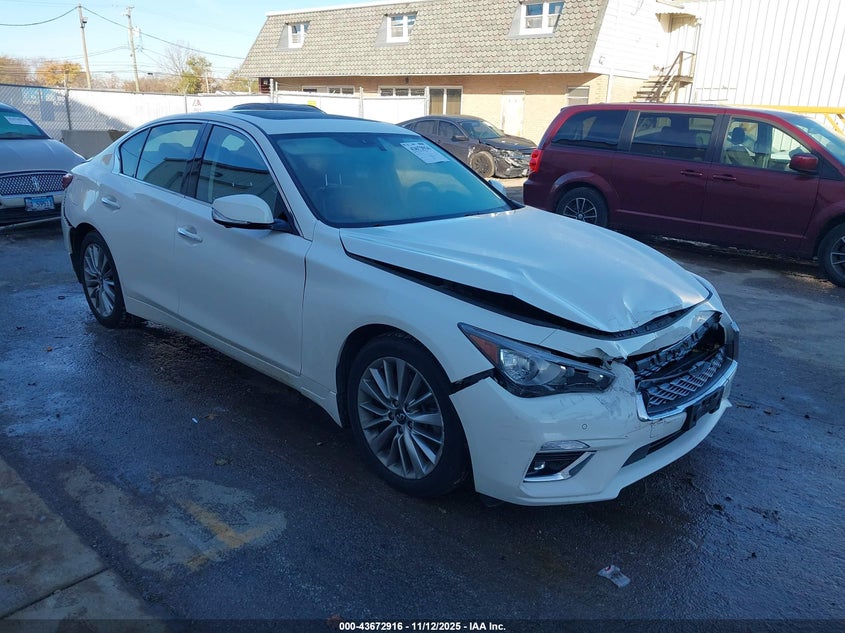 2021 INFINITI Q50 LUXE AWD - JN1EV7BR7MM751321