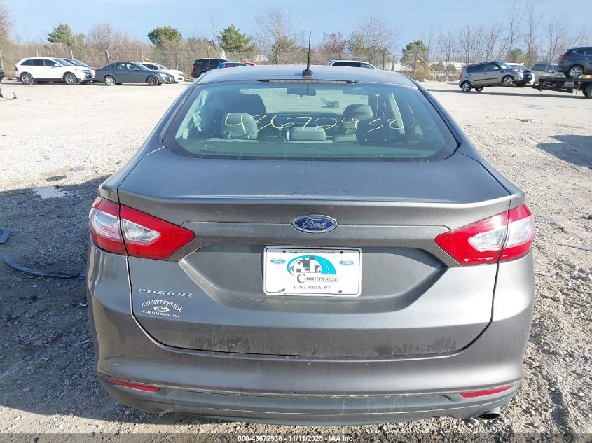 2014 Ford Fusion S VIN: 3FA6P0G7XER108275 Lot: 43672938