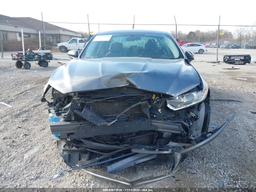 2014 Ford Fusion S VIN: 3FA6P0G7XER108275 Lot: 43672938