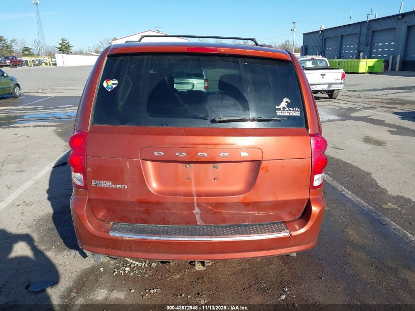 2012 Dodge Grand Caravan Sxt VIN: 2C4RDGCG2CR211577 Lot: 43672948
