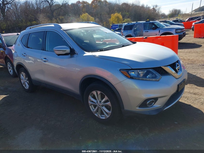 2016 NISSAN ROGUE SV - KNMAT2MV9GP709265