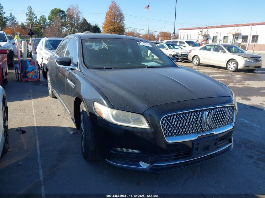 LINCOLN CONTINENTAL LIVERY