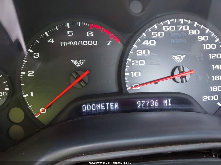 1999 Chevrolet Corvette VIN: 1G1YY32G2X5123571 Lot: 43672991