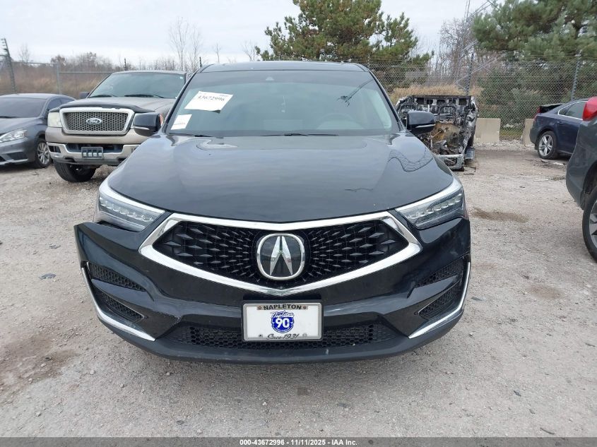 2021 Acura Rdx Standard VIN: 5J8TC2H38ML008447 Lot: 43672996