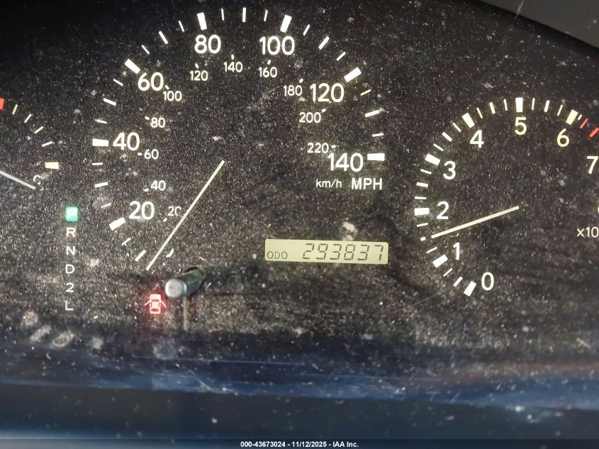 2002 Lexus Rx 300 VIN: JTJGF10U720131920 Lot: 43673024