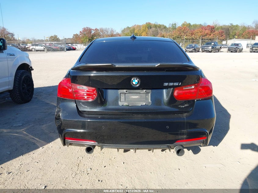 2013 BMW 335I VIN: WBA3A9C54DF475589 Lot: 43673032