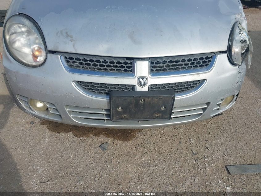 2005 Dodge Neon Sxt VIN: 1B3ES56C45D115975 Lot: 43673042