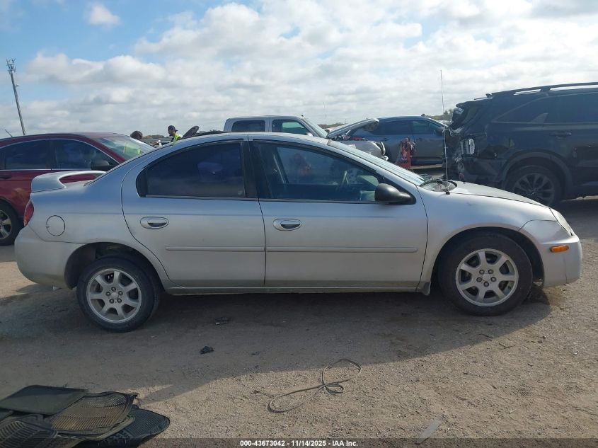 2005 Dodge Neon Sxt VIN: 1B3ES56C45D115975 Lot: 43673042