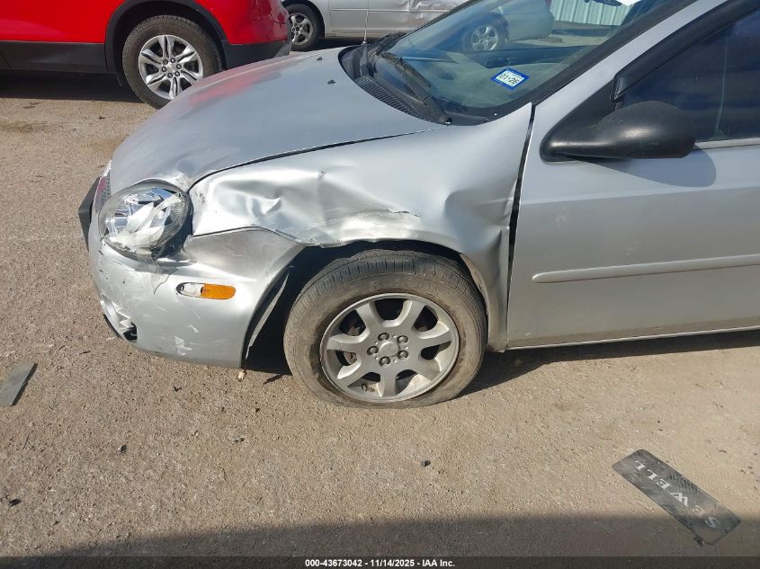 2005 Dodge Neon Sxt VIN: 1B3ES56C45D115975 Lot: 43673042