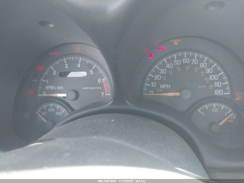 1999 Pontiac Grand Am Se1 VIN: 1G2NE12E7XM913934 Lot: 43673043