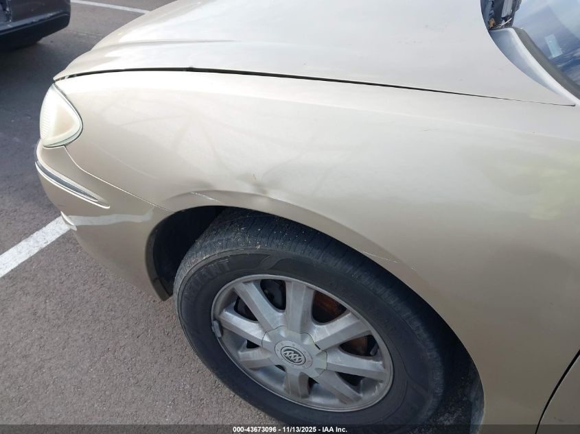 2005 Buick Lacrosse Cxl VIN: 2G4WD532851273803 Lot: 43673096