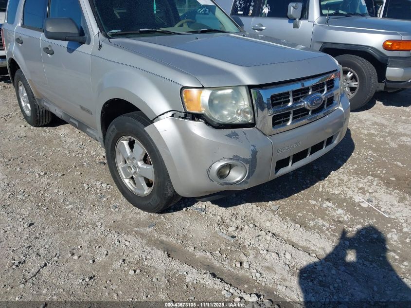 2008 Ford Escape Xlt VIN: 1FMCU03Z98KA16236 Lot: 43673105
